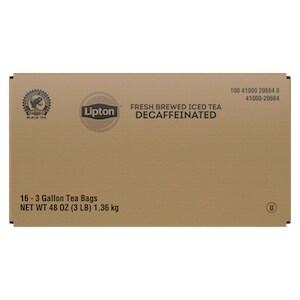 Lipton® Iced Tea Decaffeinated Black 16 x 3 gal - 